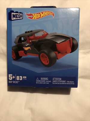 Mega - Hot Wheels Rip Rod Building Set For Ages 5+. New