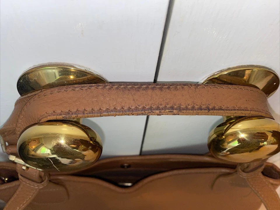 GiGi New York OLIVIA SHOPPER Camel Napa Luxe Leather OLV-LUX-CAM Personalized - Image 3 of 4