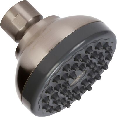 Pressure Boosting Shower Head (Aqua Elegante) - Brushed Nickel - 2.5 GPM