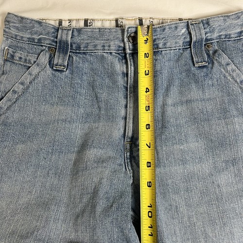 Levi's Carpenter Jeans Boy's 18 Blue 30x28 Wide Leg Y2K Skater 9" Leg Opening* - Picture 9 of 11