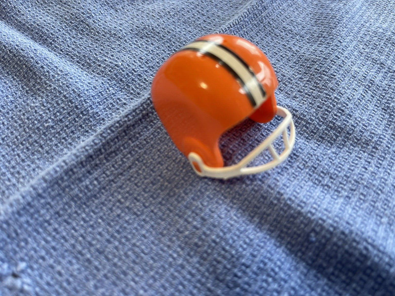 Cleveland Browns Vintage NFL 1970s Mini OPI Gumball Football Helmet Color:Orange