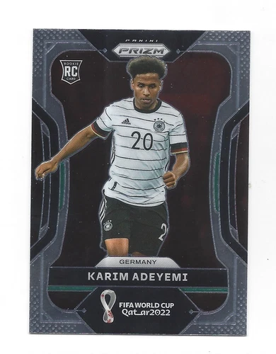 2022 PANINI PRIZM WORLD CUP RC KARIM ADEYEMI TRUE ROOKIE #111 H307