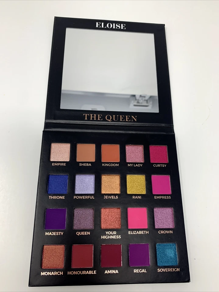 Eloise The Queen Eyeshadow Palette 20 Shades Matte Shimmer Pearl Metallic Chrome - Image 4 of 4