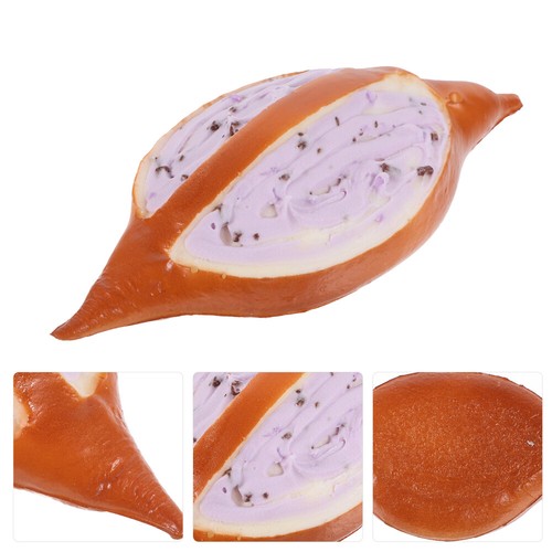 Artificial Fake Bread Model Realistic Faux Food Imitation Bread Fake Food - Photo 12/12