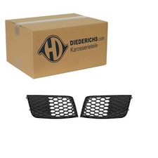 DIEDERICHS TUNING BLENDEN SET SPORTPAKET GLÄNZEND STOßSTANGE VORNE passend für A