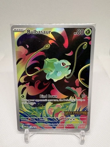 Pokemon Mega Evolution  Bulbasaur sealed with stamp (us based seller)