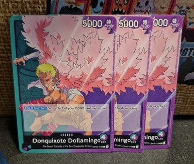 Donquixote Doflamingo OP04-019 L Kingdoms of Intrigue One Piece Card Game (3)