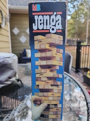VINTAGE Original JENGA Classic Game 1986 Brand Complete