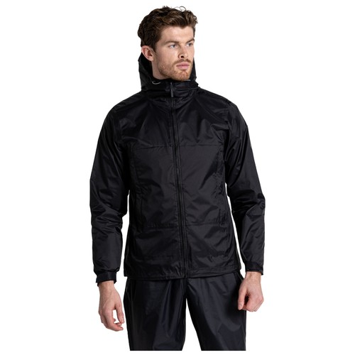 Hombres Damas Impermeable Chaqueta Abrigo Con Capucha Exterior Abrigo Embalable Craghoppers - Imagen 2 de 10