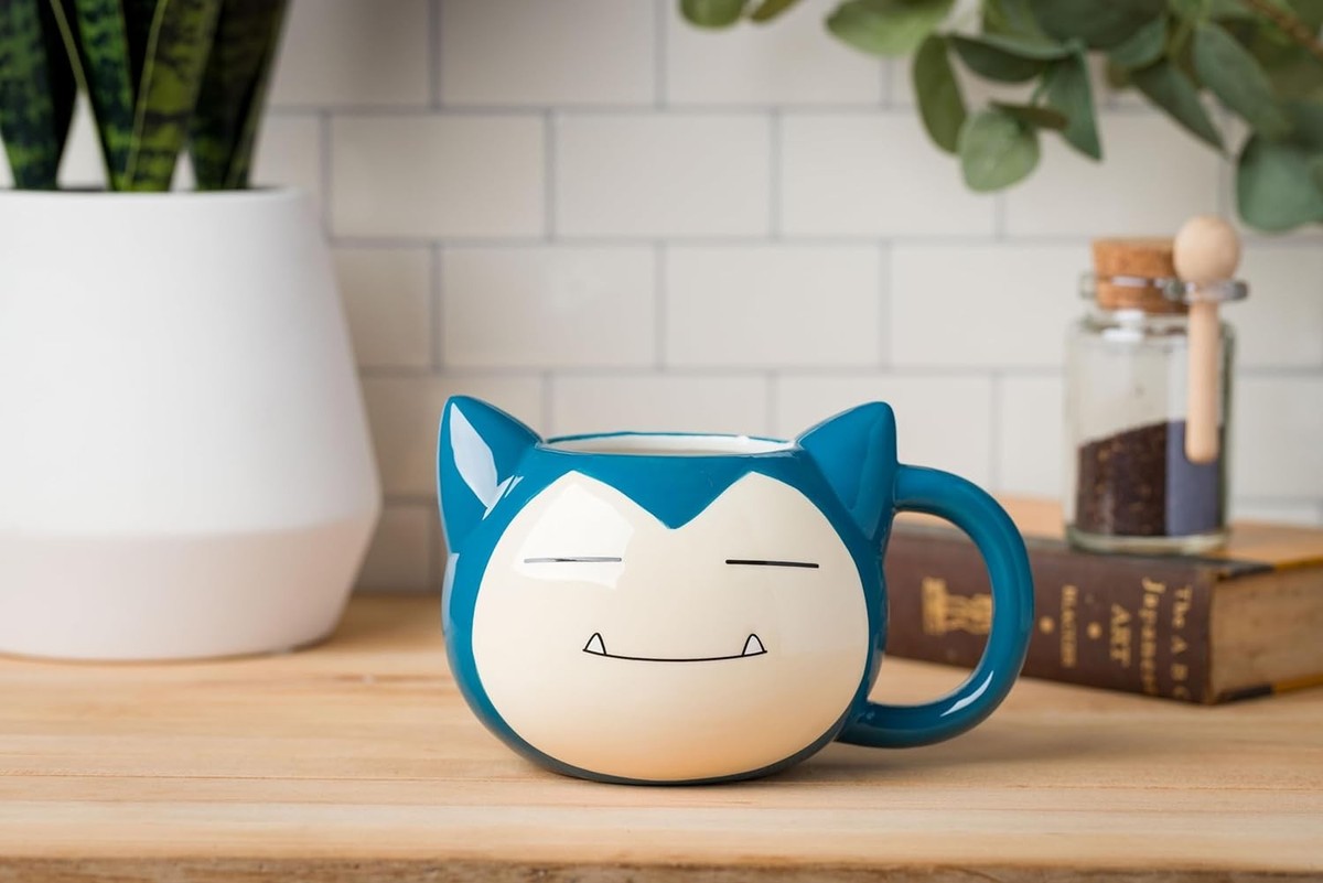 Nintendo Pokemon Snorlax Face Ceramic 3D Sculpted Mug 20 Ounces | eBay