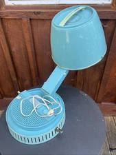 Vtg Eggshell Blue Lady Schick Capri Consolette Model 315 Hair Dryer  WORKS