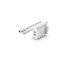 Image of Belkin WCD001MY1MWH mobile device charger Universal White AC Indoor
