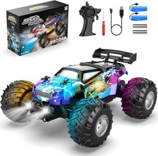 Remote Control Car, All Terrain Remote Control Truck for Boy, 2.4GHz Rc Car with