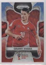 2018 Panini Prizm World Cup Red & Blue Wave Prizm Granit Xhaka #243 0j4n