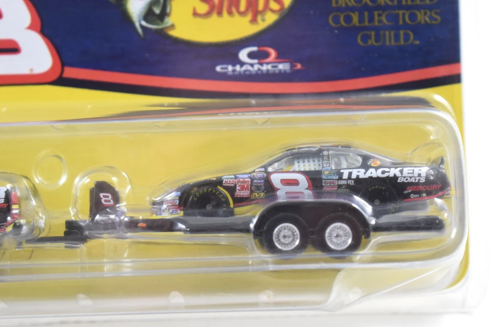 Martin Truex Jr #8 Bass Pro Shops Crew Cab Trailer Brookfield Collector's 2004 - Image 4 of 4