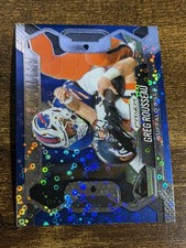 GREG ROUSSEAU 2025 Panini Prizm #9 Lockdown No Huddle Silver Disco Prizm