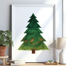 Tanne Nadelbaum v38 Schablone Malen Wand Deko NEU