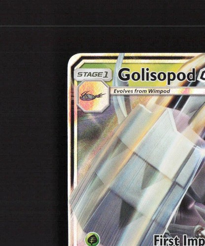 Golisopod GX SM62 Sun & Moon Black Star Promo Holo Pokemon Card LP - Picture 3 of 10