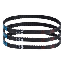 3PACK 140XL 037 Timing Belt 70 Teeth Rubber Geared Cogged Belt 0.37" Width