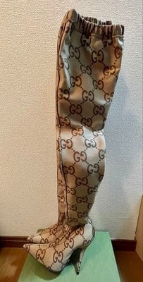 Gucci x Balenciaga The Hacker Project Thigh Boots Limited Edition Rare 35