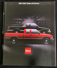 New Orig. 1995 Gmc Sierra Sonoma Pickup Dealer 62-page Deluxe Sales Brochure