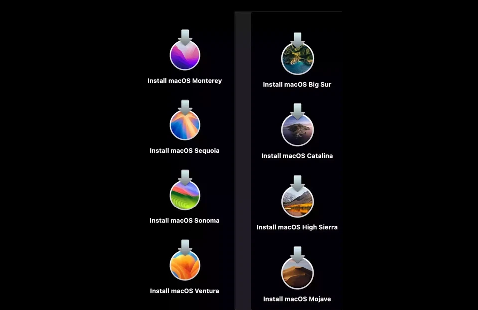 Last Eight MacOS auf bootfähigem High Speed USBC Flash Drive