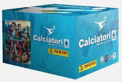 SCATOLA BOX DA 100 BUSTINE DI FIGURINE CALCIATORI 2025/2026 PANINI
