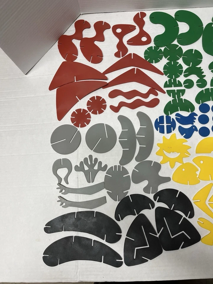 Shapescapes- Sculpture In a Box - Imagination Building Toy Set 98 Organic Shapes - Image 3 of 4