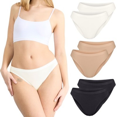 SLOGGI Damen High Leg Slip GO SENSE Modal-Mix sehr weich elastisch Logo 2er Pack