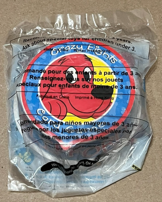 2004 CLIFFORD THE BIG RED DOG WENDY'S KIDS MEAL TOY - CRAZY EIGHTS