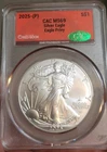 2025-P American Silver Eagle Privy Mark  Red Book CAC MS69 Edition 1oz ASE