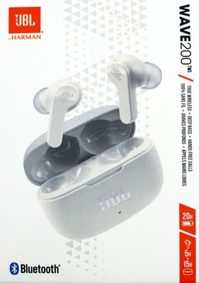 JBL 200TWS Bluetooth Wireless In-Ear-Kopfhörer weiß