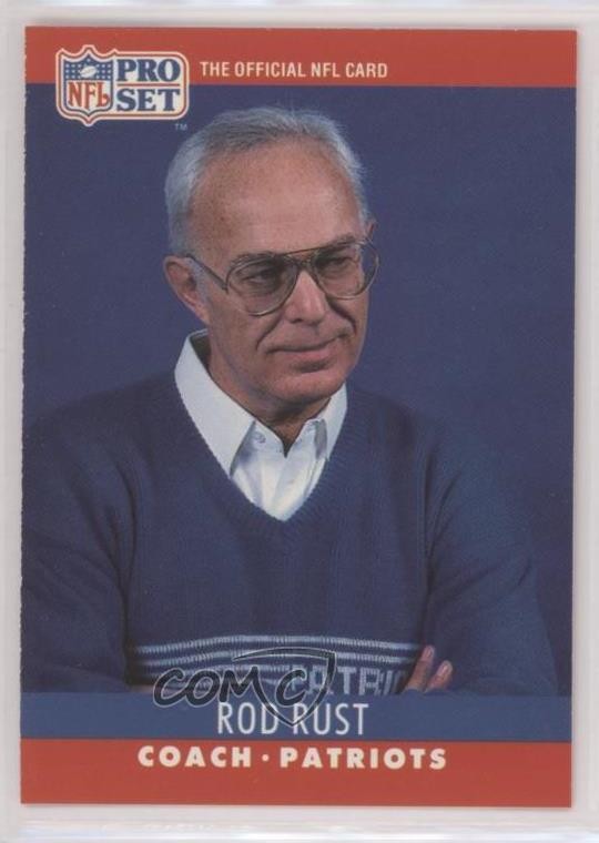 1990 Pro Set FACT Cincinnati Rod Rust #209 Rookie RC 0q3