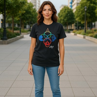 #ad T shirt Water My Blood Air My Breath Fire My Spirit Earth My Body X Large $9.99