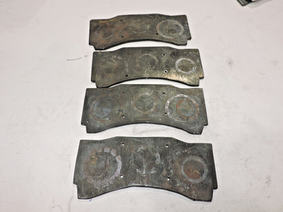 Performance Friction Brembo rear brake pad spacers 7790 style .185 steel Nascar