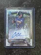 2025 Bowman Prospect Auto Charlie Condon Speckle Auto /299 1st Bowman #CPA-CC