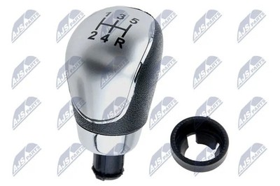 Schalthebelknauf chrom/schwarz Schaltgetriebe 5 Gang GZB-FR-003 NTY für FORD