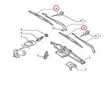 Balais d'essuie-glace Lancia DELTA