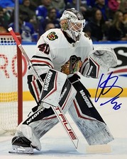 ARVID SODERBLOM SIGNED 8x10 - CHICAGO BLACKHAWKS with COA