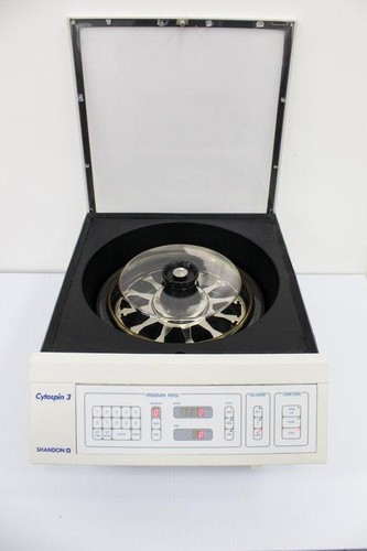 Shandon Cytospin 3 Cytocentrifuge VG Condition Rotor Included (3377757) - 第 6/12 張圖片
