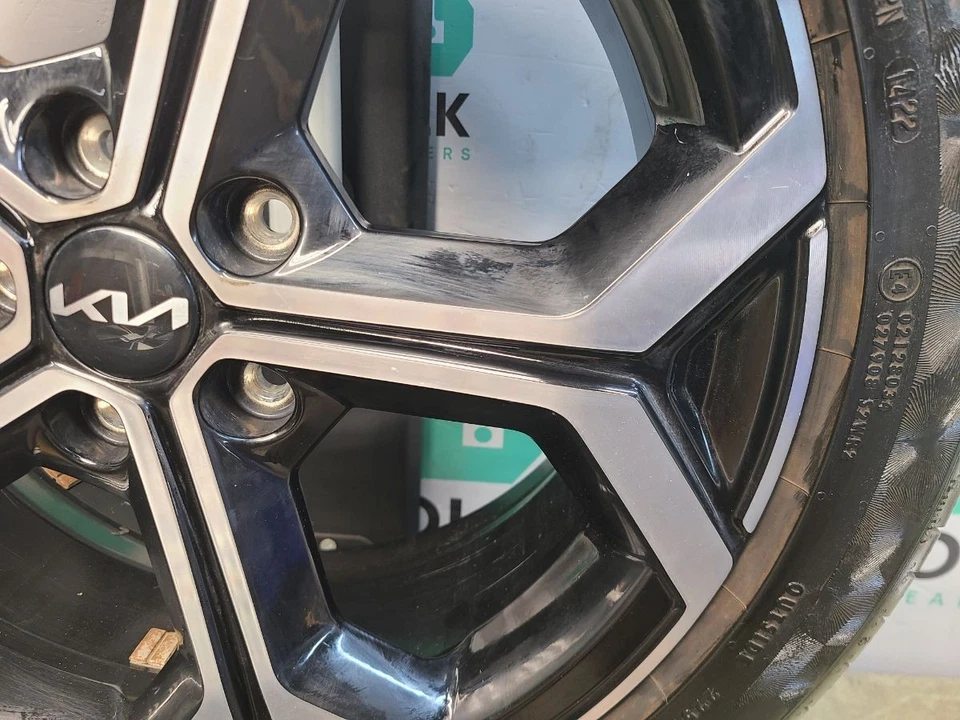 Llanta de aleación KIA NIRO 4 MK2 18" corte diamante negro 7,5JX18 + neumático 52910-AT100 - Imagen 4 de 4