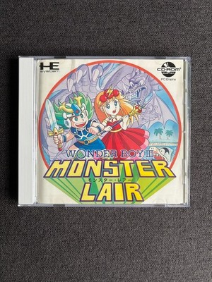 NEC PC Engine - Wonder Boy III: Monster Lair - CD-ROM2 System Game