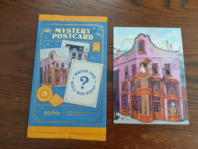 MinaLima Harry Potter Postkarte Weasleys' Wizard Wheezes
