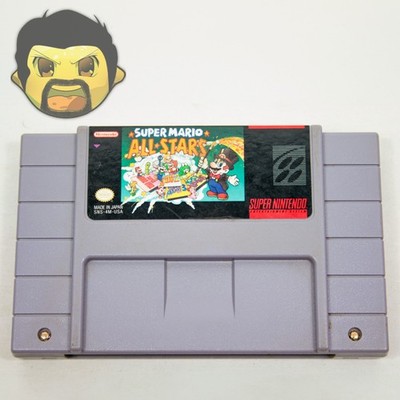Super Mario All Stars NES Authentic Game Super Nintendo 1993 Tested & Working