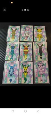 Pokémon Let's Go Eevee Card Database - Eeveelutions cards