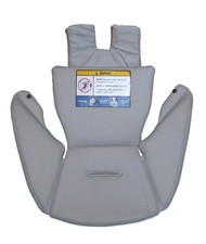 Nuna Exec Convertible Car Seat Newborn Infant Insert Gray 2 Pieces