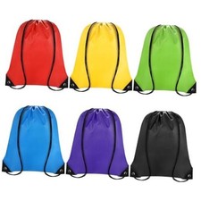 Drawstring Backpack Bulk PCS, Drawstring Bags String Backpack 6 Multicolor