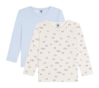 UnterwäSche Jungen 2Er Set Petit Bateau, 4 Jahre, Baumwolle, Blau
