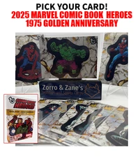 2025 Marvel Comic Book Heroes 1975 Golden Anniversary PICK YOUR CARD!!! UPDATED