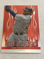 2013 Panini Select Ken Griffey Jr. En Fuego Silver Prizm #EF19 MARINERS